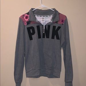 Women’s Victoria’s Secret PINK Half Zip Shirt